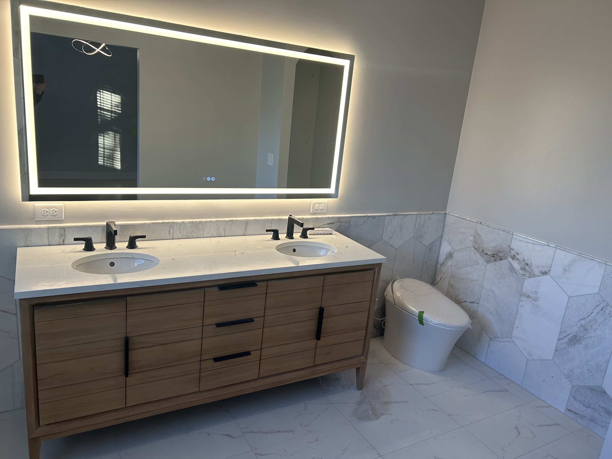 Tile and vanity remodel Concord NC — (704) 743-3582