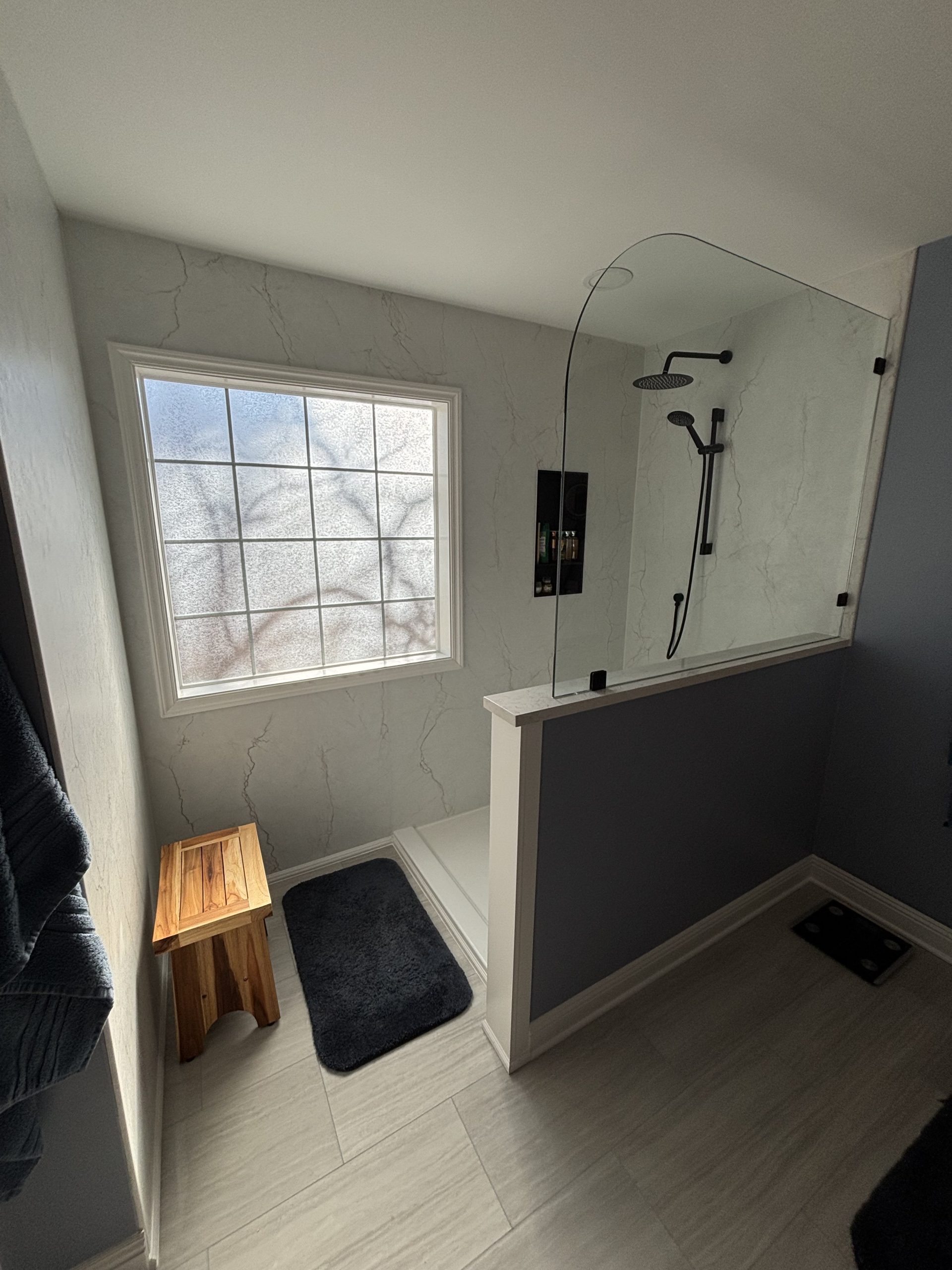 after tub to shower conversion proof (704) 743-3582